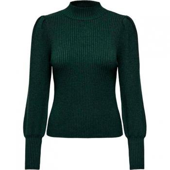 Only Katia Women's High Neck Knitted Sweater in June Bug, XS