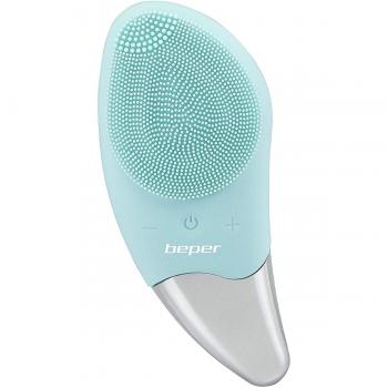 Beper Sonic Facial Cleansing Brush - Waterproof, Rechargeable USB, 5W, Silicone, 90 Min Runtime for All Skin Types