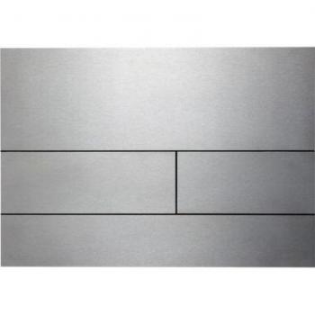 Tece Square Placa de Accionamiento Doble Descarga Acero Inoxidable Cepillado 9820391