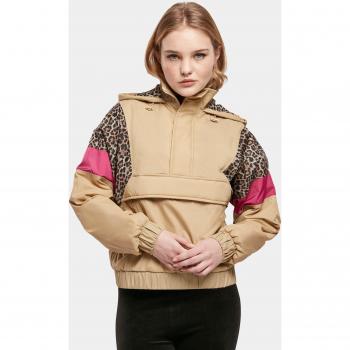 Urban Classics Women's AOP Mixed Pullover Jacket