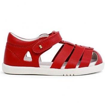 Bobux Tidal, Sandalia con Pulsera Unisex niños, Rojo