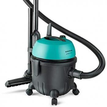 Taurus Ateca Active - Aspirador industrial multiuso. Wet&Dry para líquidos y sólidos. Diseño compacto. 1400W. Sin bolsa. 78dB. HEPA.