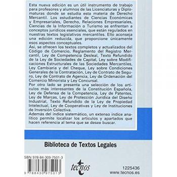 Legislación mercantil básica