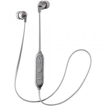 JVC HA-FX21BT-WE, Auriculares con Micrófono y Mando a Distancia, Color Blanco, Medianos