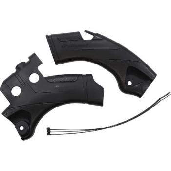 Protector de Chasis Polisport Off Road para Honda CRF450R 2021-2022, fabricado en plástico duradero y resistente a los impactos, color negro
