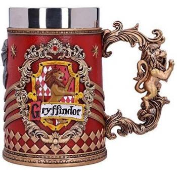 Jarra Coleccionable Gryffindor Harry Potter, 15.5 cm, Resina, Diseño Esculpido