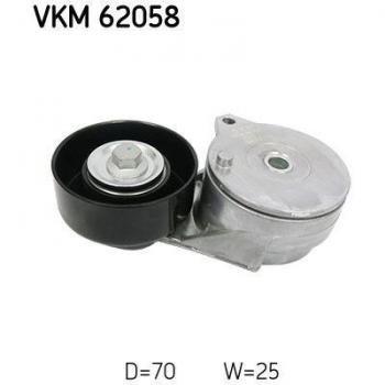 Polea tensora para correa poli V SKF VKM 62058