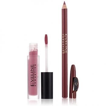 Eveline Cosmetics Oh My Lips Matt Lip Kit 03 Rose Nude