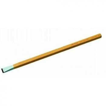 GEDORE Cincel para electricistas, Plano, Ancho de hoja 6 mm, Longitud 250 mm, Acero templado, 112-2508