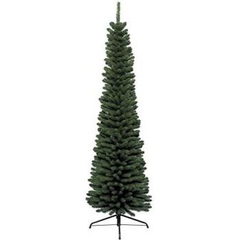 Árbol de Navidad Ecológico Pino Slim 210 cm, Diámetro 60 cm, Sin Iluminación