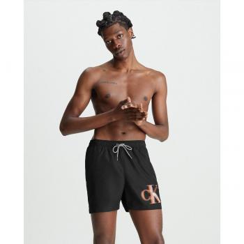 Calvin Klein - Bañador de largo medio de hombre estampado