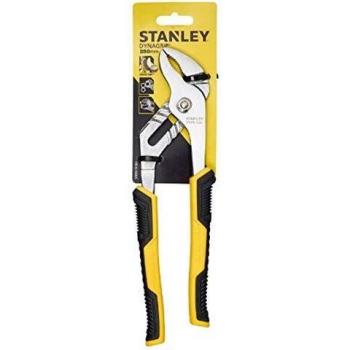 Stanley Alicate Control Grip de Cremallera 250mm STHT0-74361, Negro/Amarillo, Taglia Unica