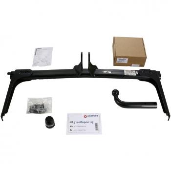 Enganche de remolque Westfalia 317080900113 con cableado ampliable para Skoda