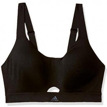 adidas STRNGR Soft GR - Sujetador Deportivo, Mujer, Negro