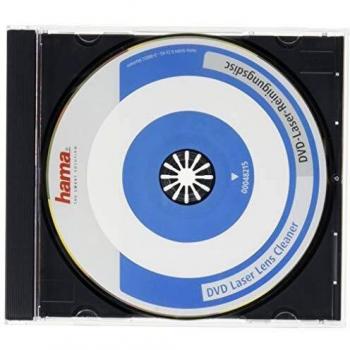 Limpiador de Lentes Láser DVD Hama Deluxe con 6 Micro-Cepillos para Eliminar Partículas de Suciedad