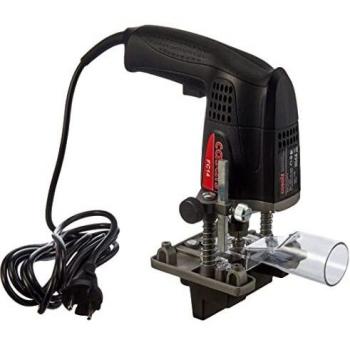 CASALS Profesional FC14 - Fresadora perniadora, 430 W, 26.000 RPM, Guías laterales y Puntas incluidas, Negro