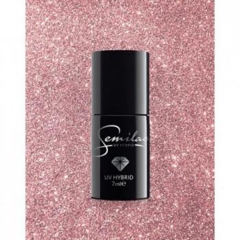 Semilac Esmalte Semipermanente Midnight Samba 7ml, color rosa, formato de 7ml