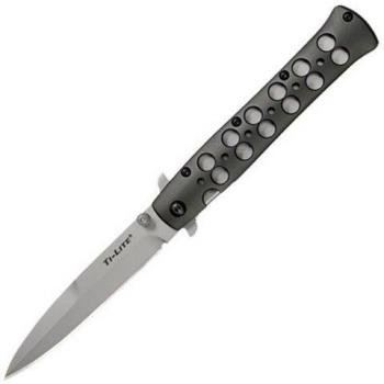 Cold Steel CS26AST - Cuchillo de Hoja Fija, Color Gris