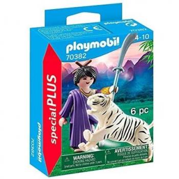 Playmobil Special Plus Asian Warrior with Tiger 70382