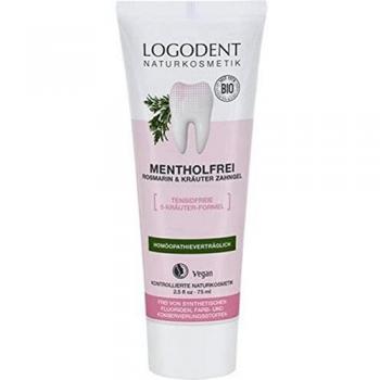 Logona Herbal Dental Gel Rosemary & Sage Menthol-Free 75ml