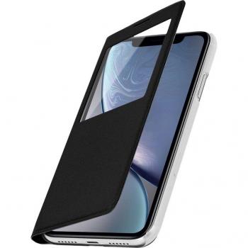 Funda Libro iPhone XR con Ventana - Negra