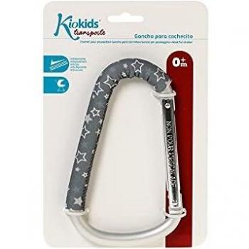 KIOKIDS MOSQUETÓN PARA CARRITO GRIS