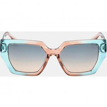 Guess Women's Geometric Multicolor Sunglasses GU7896 89P 140mm
