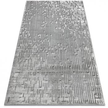 Alfombra Acrílica Vals 3943 Laberinto Vintage Gris 250x350 cm