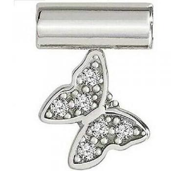 Colgante de Plata SeiMia Mariposa con Zirconitas Blancas