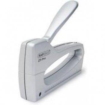 Grapadora Metálica Rapesco Z-T Pro Pesada con Paquete de Grapas Plata
