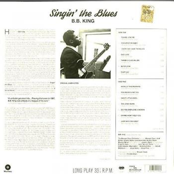 B.B. King – Singin' The Blues (Sealed 180g Vinyl LP, DMM - European Pressing)