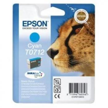 Cartucho de Tinta Epson T0712 Cian para Stylus D78, DX4000, DX4050, DX5000, S20, S21, D92, D120, SX105, SX115,