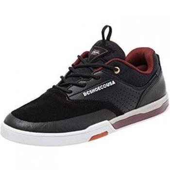 DC Black-Oxblood Super Suede Cole Lite 3 - Core Skate Series Shoe