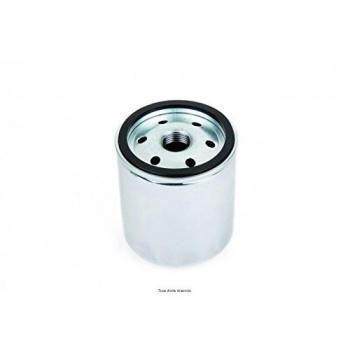 FILTRO DE ACEITE SIMILAR HF170 HARLEY - BUELL CORTO CHROMO EQUIVALENT 97C314K EN CHROM