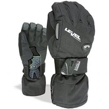 Level Half Pipe Gore-Tex Guantes, Hombre, Negro, 8