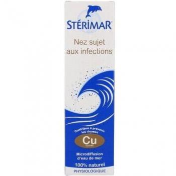 Sterimar Nasal Cuivre 100ml - Spray Nasal Antiinfeccioso para la Congestión Nasal