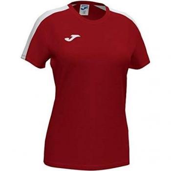 Joma Academy Women's Short Sleeve Football Jersey Red-White