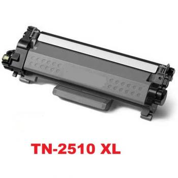 Toner TN-2510XL Compatible Alta Capacidad Negro - Pack de 4 Cartuchos para Brother MFC-L2800, L2835, L2860, DCP-L2660, HL-L2445 - 3.000