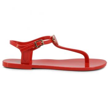 Sandalias rojas Love Moschino para mujer