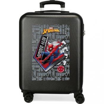 Marvel Spiderman Great Power Maleta de Cabina Rígida Infantil Negro 38x55x20cm 34L