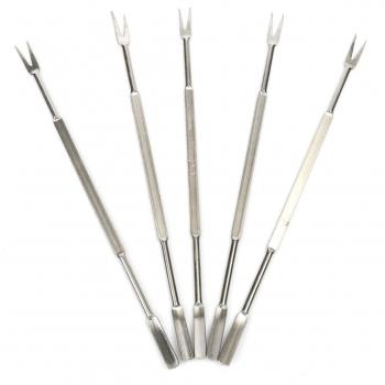 Efbock acero inoxidable Cangrejo Langosta Cáscaras Aguja Tenedor Herramientas