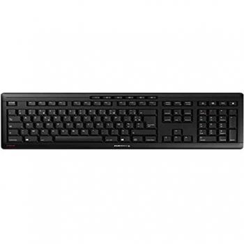 CHERRY Stream Wireless teclado RF inalámbrica USB AZERTY Francés Negro