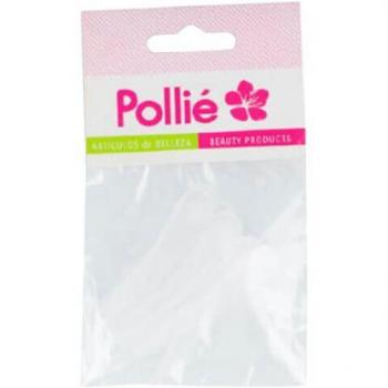 Pollié - Bolsa 10 mini espátulas transparentes Profesional