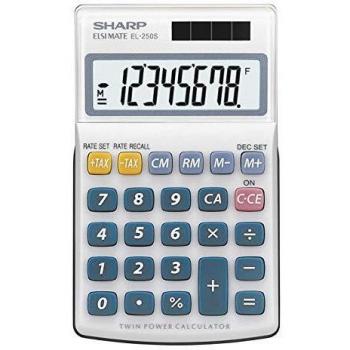 Sharp EL-250S Bolsillo - Calculadora