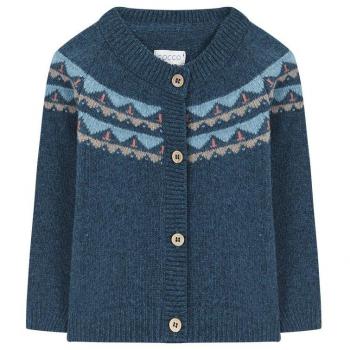 Gocco W76JCHCA202Z2, Chaqueta Punto Para Bebés, Azul