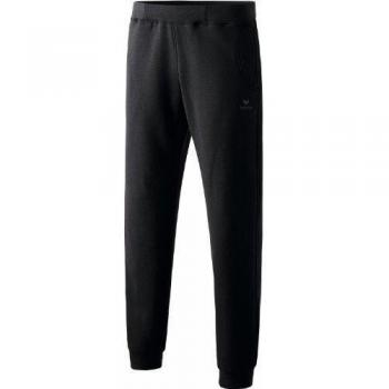 Erima Unisex Children's Sweatpants with Cuffs - Black - Size 128