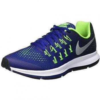 Nike DP RYL BL / Mtllc SLVR-BLK-Elctr Zapatillas de deporte, Niños, Azul, 38.5