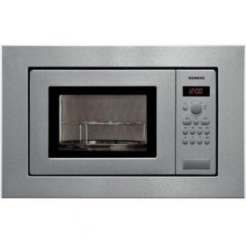 Microondas Integrable Siemens HF15G561, 18L, 800W con Grill, Acero Inoxidable