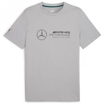 Camiseta Puma MAPF1 Essentials Logo Manga Corta Hombre Gris (M)
