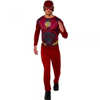Disfraz de The Flash para Adulto - Rápido y fácil, talla grande, color rojo y amarillo